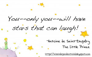 truly hope that I leave you all with stars that can laugh. :)
