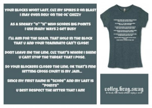 Volleyball Sayings For Hitters Volleyball sayings for hitters