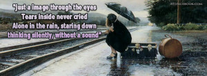 emo-quote-rain-sad-depressed-lonely-woman-girl-person-umbrella-black ...