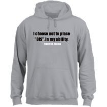 Disability awareness hoodie featuring a quote by Robert M. Hensel ...