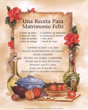 Homepage › Cuisine & Food › Happy Marriage Recipe (Spanish) »