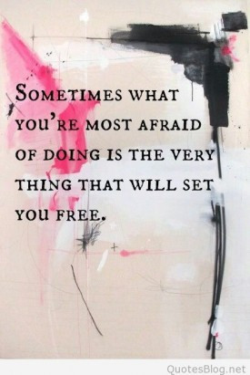 Thing that will set you free quote