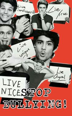 One Direction Against Bullying