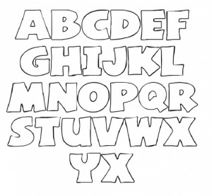 Free Printable Stencil Letters Template