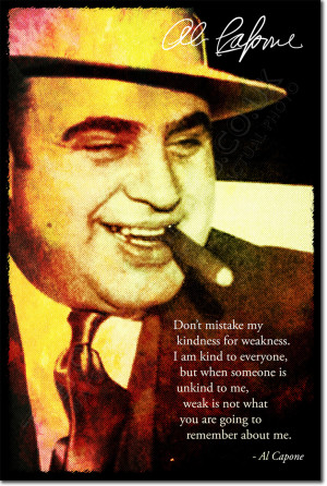 Details about AL CAPONE SIGNED ART PHOTO PRINT AUTOGRAPH POSTER GIFT ...