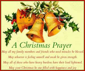 christmas prayer