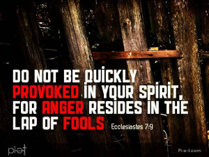 Ecclesiastes 7:9 | #Bible #Passages #Quote #Positive #Truth #Christian ...