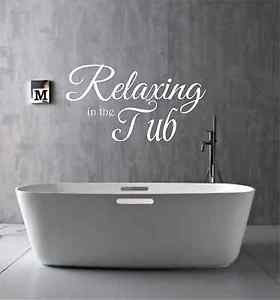 Relaxing-in-the-Tub-Quote-wall-sticker-Bathroom-Contemporary