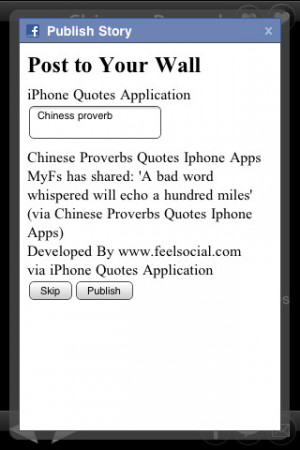Chinese Proverb Quotes App