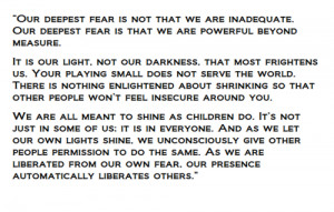 our greatest fear quote coach carter