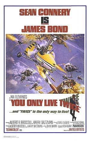 Sean Connery as James Bond in You Only Live Twice (1967)