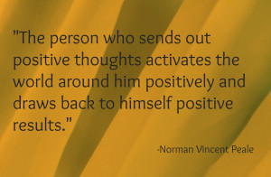 quotes sure to make you feel more positive today_Normal Vincent ...
