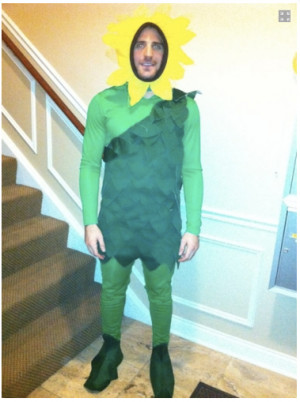 Patrick Sharp dressed up for Halloween. Yes, he’s a tough hockey ...
