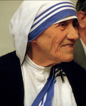 Mother Teresa or Agnesë Gonxhe Bojaxhiu