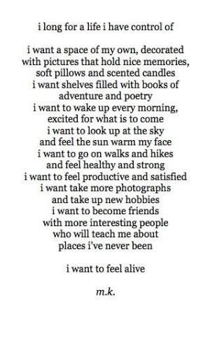 want to feel alive ♥ by fay