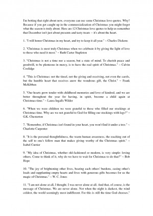 12 Christmas Love Quotes to Celebrate the Holiday Season by aihaozhe2