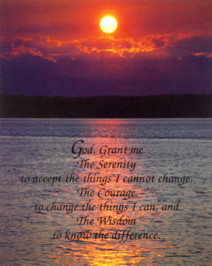 Wallpaper: Serenity Prayer