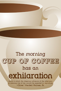 The morning cup of coffee has an exhilaration about it which the ...