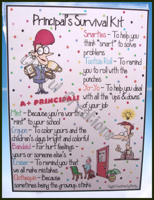 Details about PRINCIPAL's Survival Kit - Becky's This and That