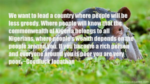 Goodluck Jonathan Quotes