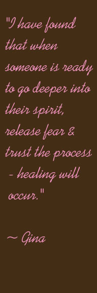 ... their spirit, release fear and trust the process - healing will occur