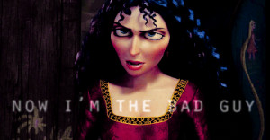 Tangled Mother Gothel Bad Guy GIF