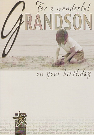 Birthday Cards, Male Relation Birthday Cards, Grandson, For A ...