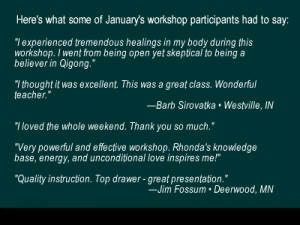 Spring Forest Qigong Level 2 Workshop quotes