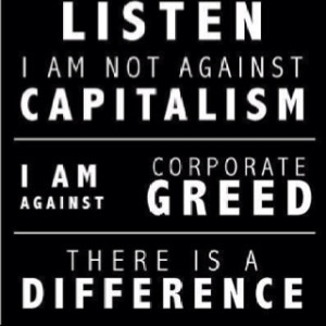 Corporate greed