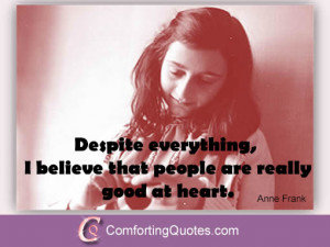 Famous Anne Frank Quotes About Life and People