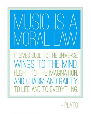 music is a moral law. – plato. #music #quote #words #inspiration