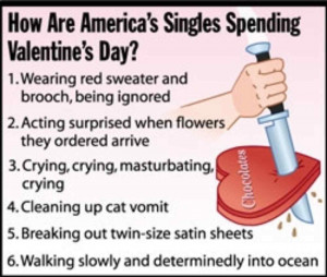 Single on Valentine’s Day Quotes