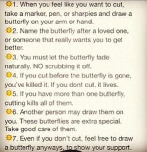 The Butterfly Project Rules. by emmaparker1997