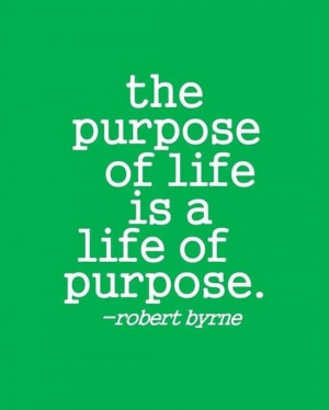 Life purpose