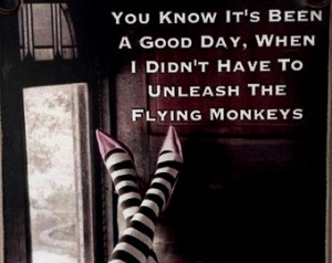 Flying Monkeys 5'' x 7' ' Picture Plaque Or Fridge Magnet / Beautiful ...