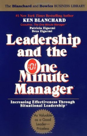 Start by marking “Leadership and the One Minute Manager: Increasing ...