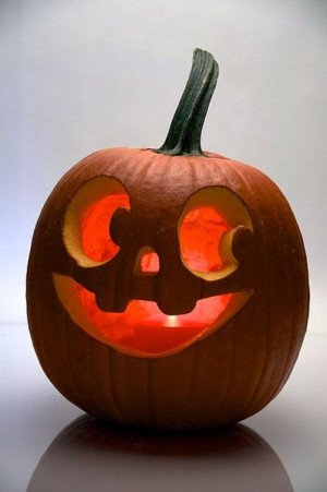 Halloween Pumpkin smiley Face