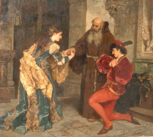 Karl Ludwig Friedrich Becker, Romeo and Juliet before Father Lawrence
