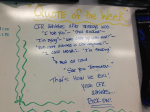 Crossfit Quotes Of The Day The many quotes of cfr after