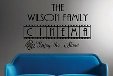 ... Cinema-Vinyl Wall Decal Personalized Wall Quotes Movie Room Decor