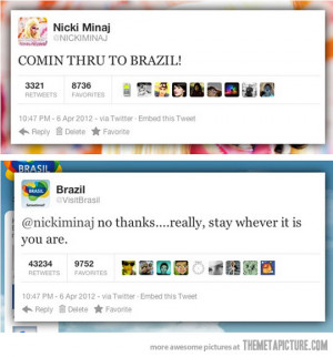 Nicki Minaj Funny Quotes