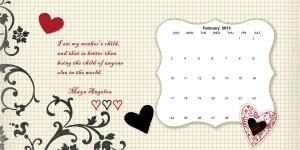 February Quotes and Sayings for Calendars