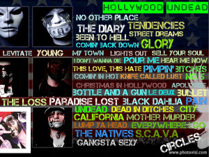 Hollywood Undead Songs by NCISgirl240