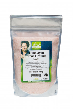 Home David Wolfe Foods Stone Ground Himalayan Crystal Salt 1 lb
