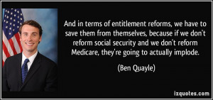 Social Security Reform Quotes