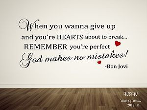 God makes no mistakes!