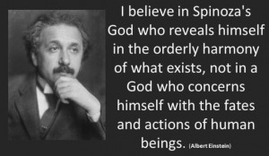 Albert Einstein Quotes Spinoza’s Harmony Concerns Reveals