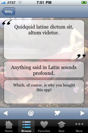 More apps related Latin Phrases, Proverbs, and Quotations