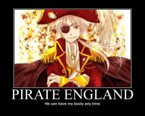 Hetalia England Pirate Wallpaper Pirate england motivational by