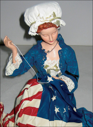Betsy Ross merchandise runs from dolls to flags, a telling sign that ...